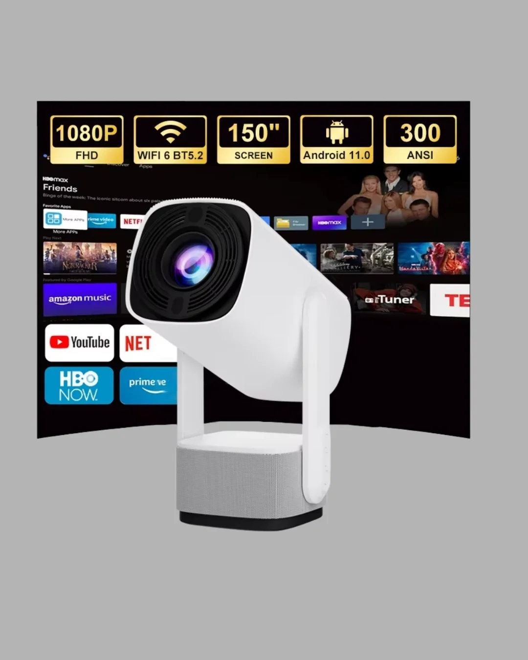 Ev Tipi 720p HD Projeksiyon Cihazı