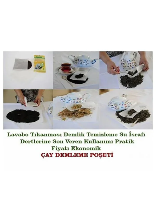 Ev Tipi Çay Demleme Poşeti 25Li Paket Ev Tipi Çay Demleme Poşeti 25Li Paket