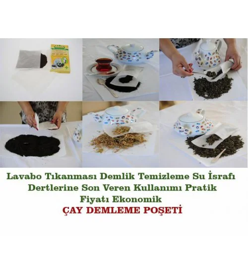 Ev Tipi Çay Demleme Poşeti 30Lu Paket Fiyatı, Yorumları ve Özellikleri