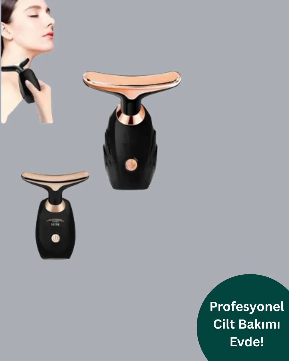 Ev Tipi Profesyonel Cilt Bakım Masaj Cihazı - Ultrasonik Titreşimle Gençleşme