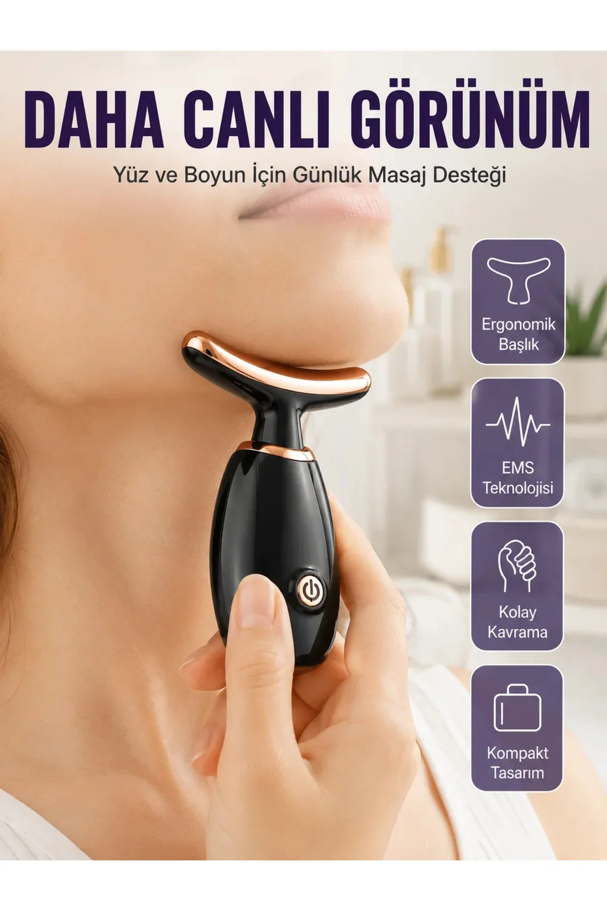 Ev Tipi Profesyonel Cilt Bakım Masaj Cihazı Yeni Nesil