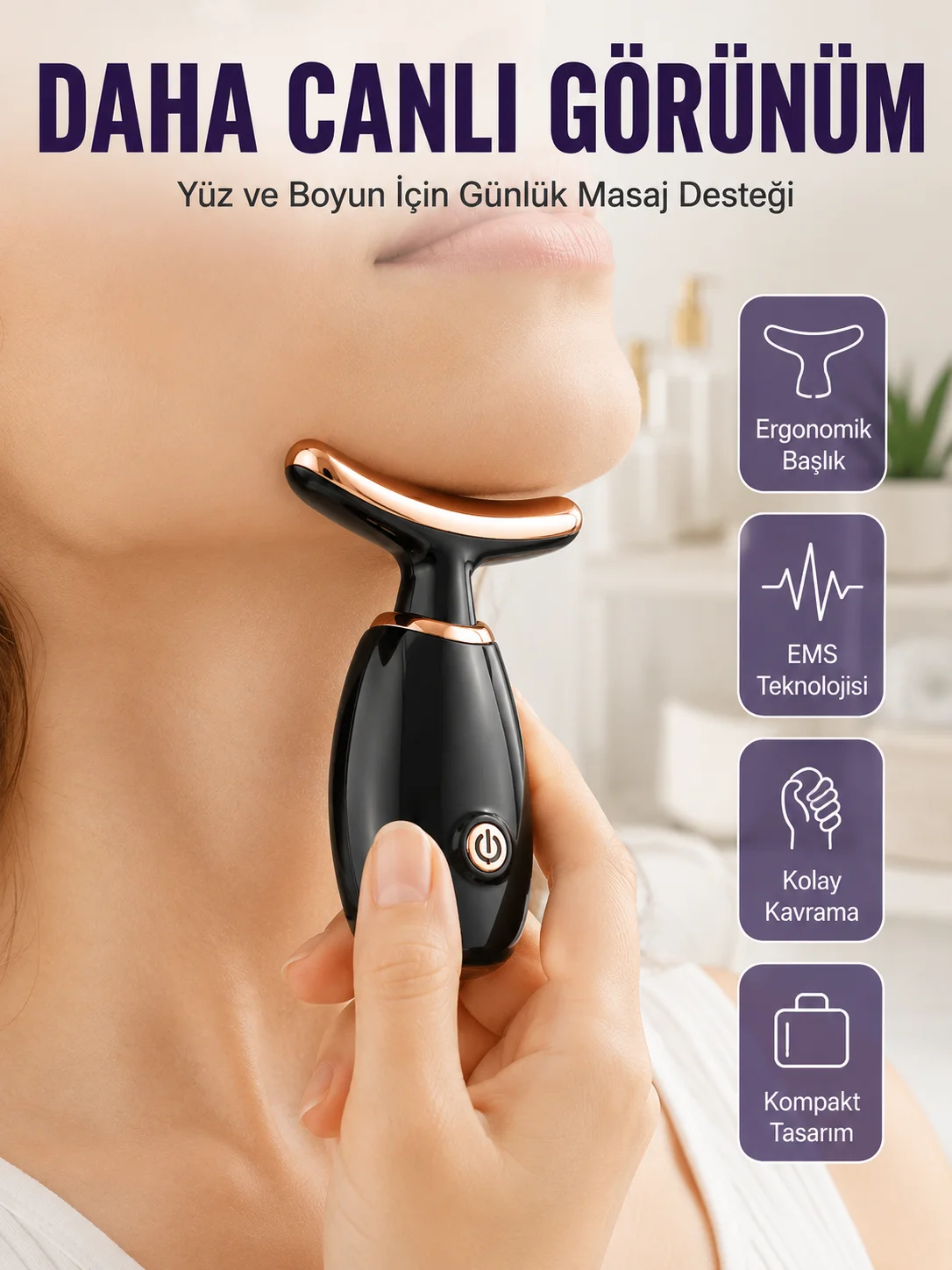 Ev Tipi Profesyonel Cilt Bakım Masaj Cihazı Yeni Nesil Ev Tipi Profesyonel Cilt Bakım Masaj Cihazı Yeni Nesil