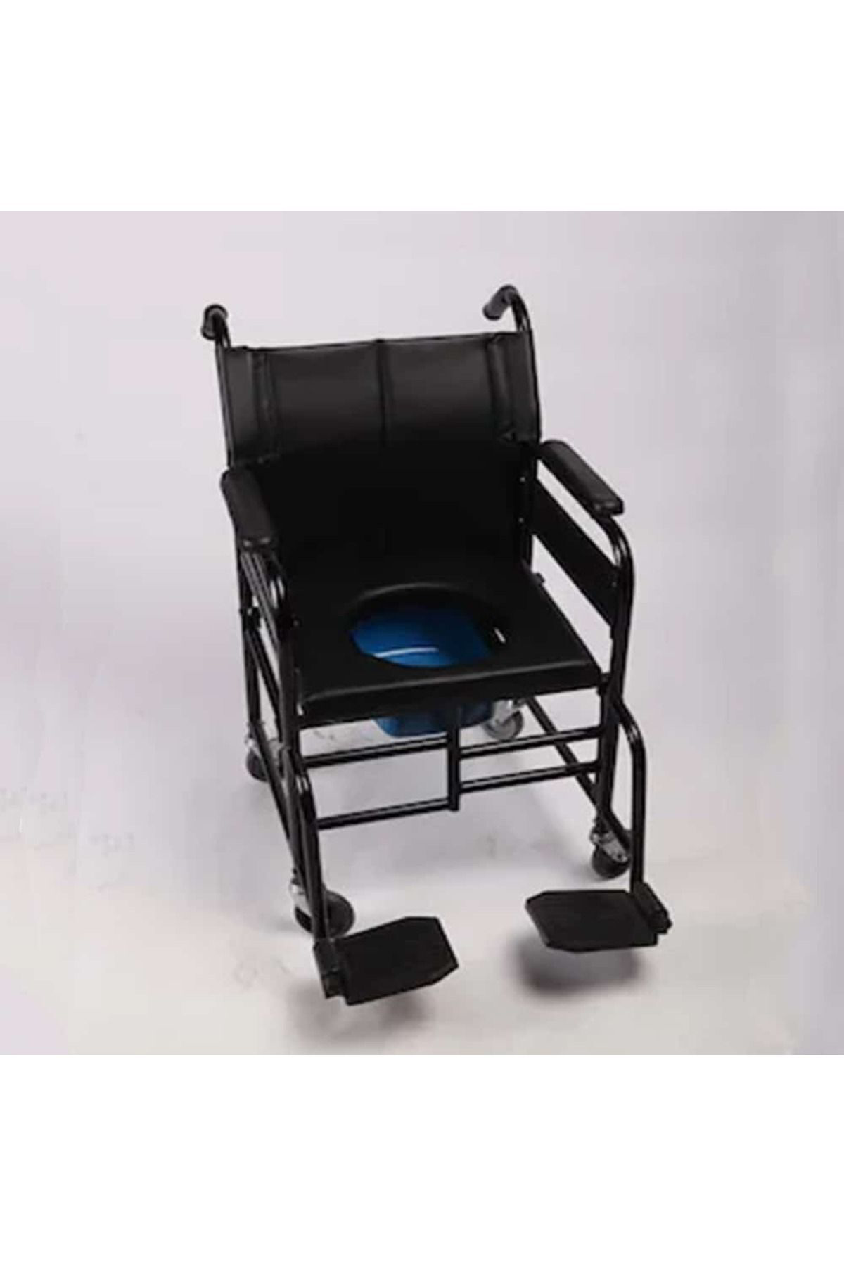 Ev Tipi Tekerlekli Sandalye Katlanır Tuvaletli G125a