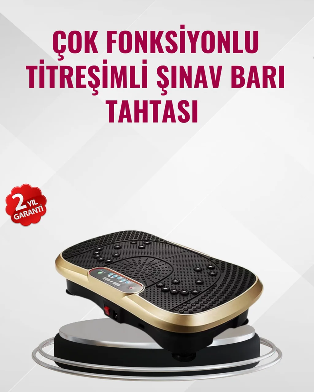 Ev Tipi Titreşimli Spor Aleti Yağ Yakım Destekli Tasarım Diğer