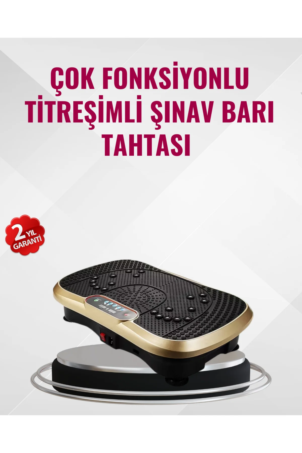 Ev Tipi Titreşimli Spor Aleti Yağ Yakım Destekli Tasarım