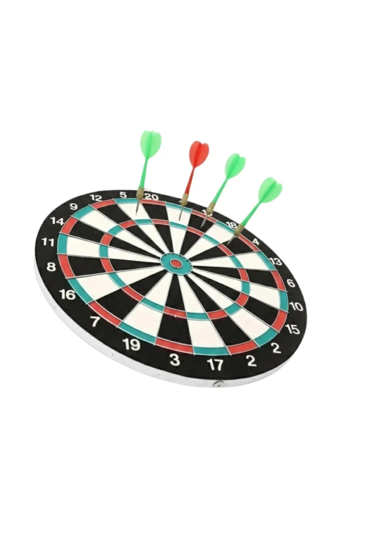 Ev ve Ofis İçin 17 İnç Dart Tahtası Seti 4 Adet Dart Oku Dahil
