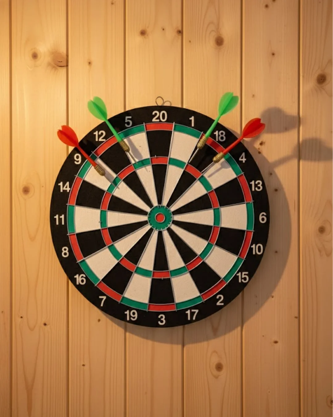 Ev ve Ofis İçin 17 İnç Dart Tahtası Seti 4 Adet Dart Oku Dahil Ev ve Ofis İçin 17 İnç Dart Tahtası Seti 4 Adet Dart Oku Dahil