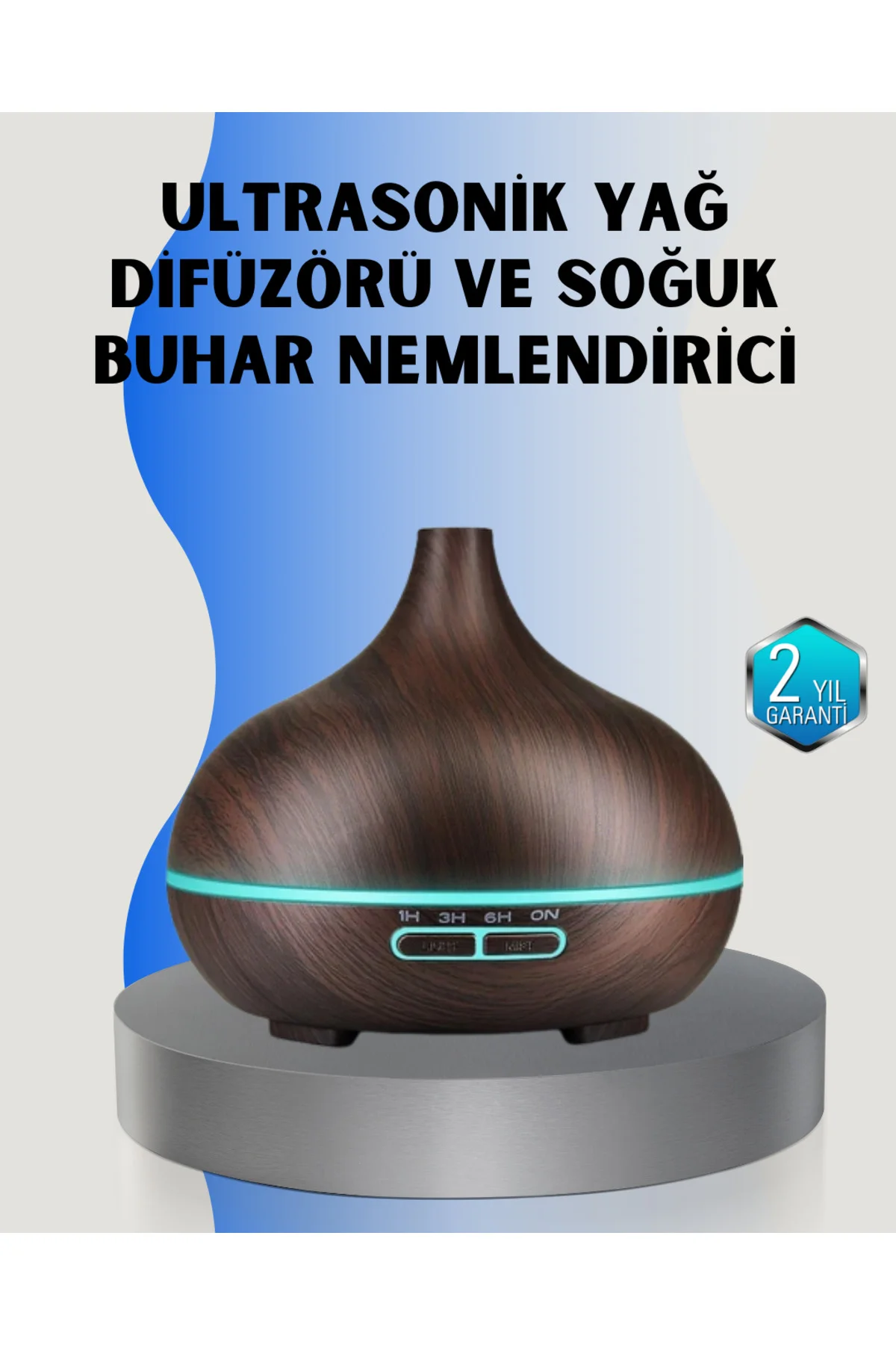 Ev Ve Ofis İçin Sessiz Ultrasonik Hava Nemlendirici