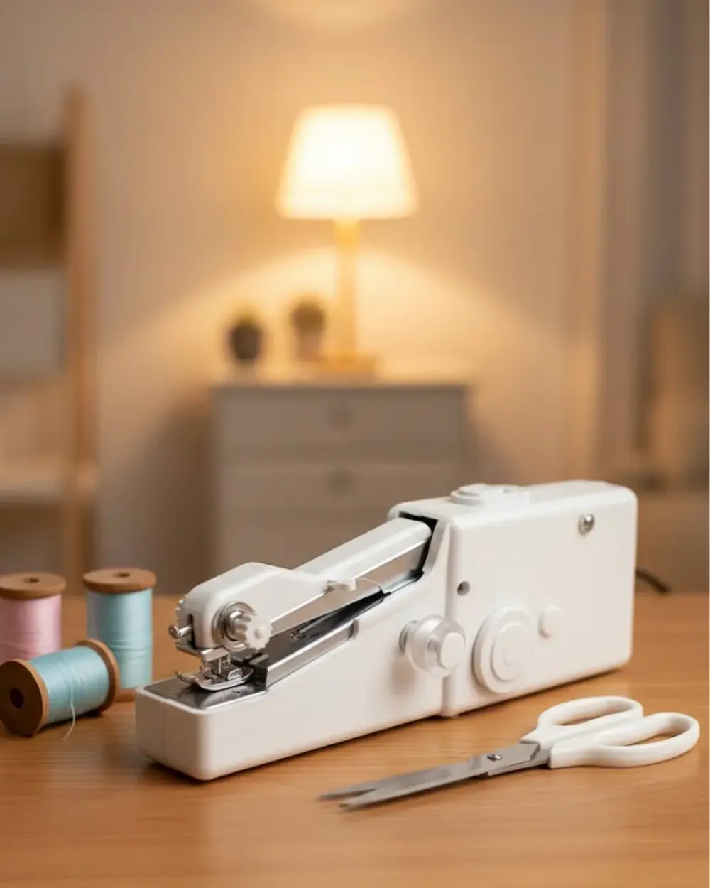 Ev ve Seyahat İçin Mini El Dikiş Makinesi Kolay Kullanım