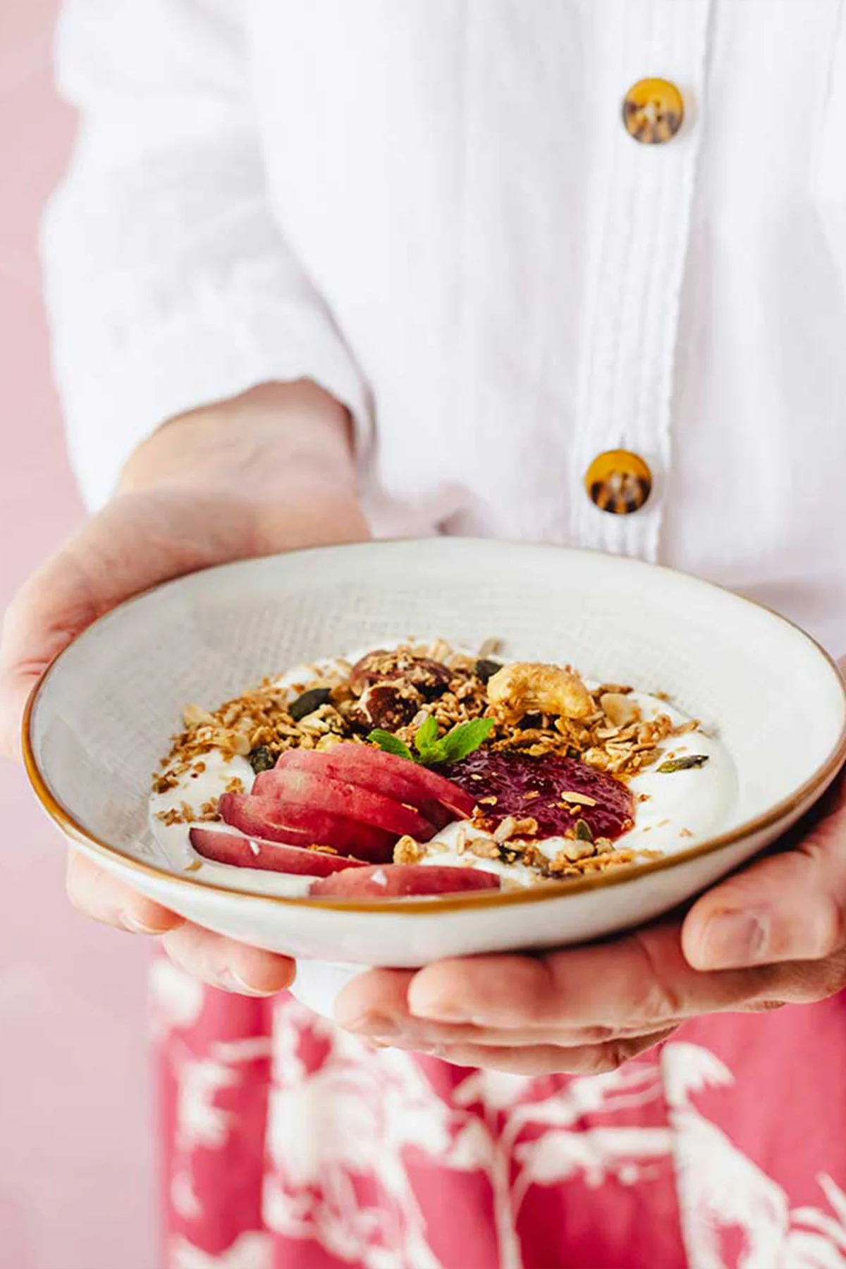 Ev Yapımı Premium Granola 350gr - İlave Şekersiz - Turna Yemişli 