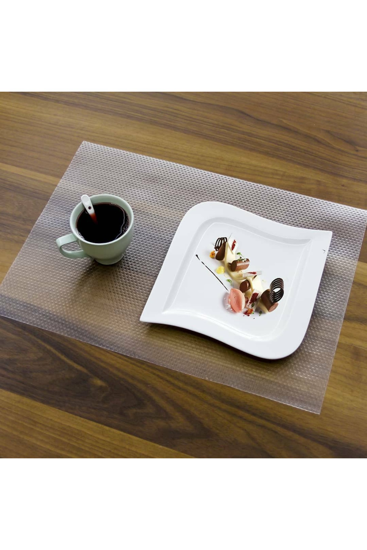 Kaveh Eva 10 Metre Şeffaf Raf Örtüsü Dolap Ve Çekmece İçi Kaymaz Kaydir