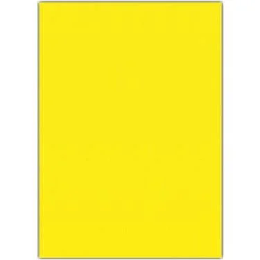 Eva 50X70 Düz Sarı 10 Lu E73666