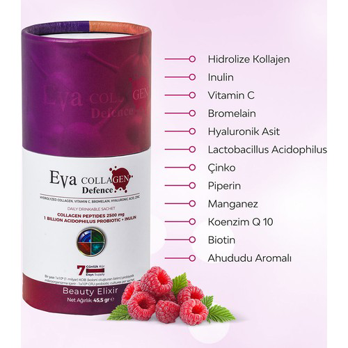 Eva Collagen - Hidrolize Hyaluronic Acid  - 14 Günlük Kullanım -