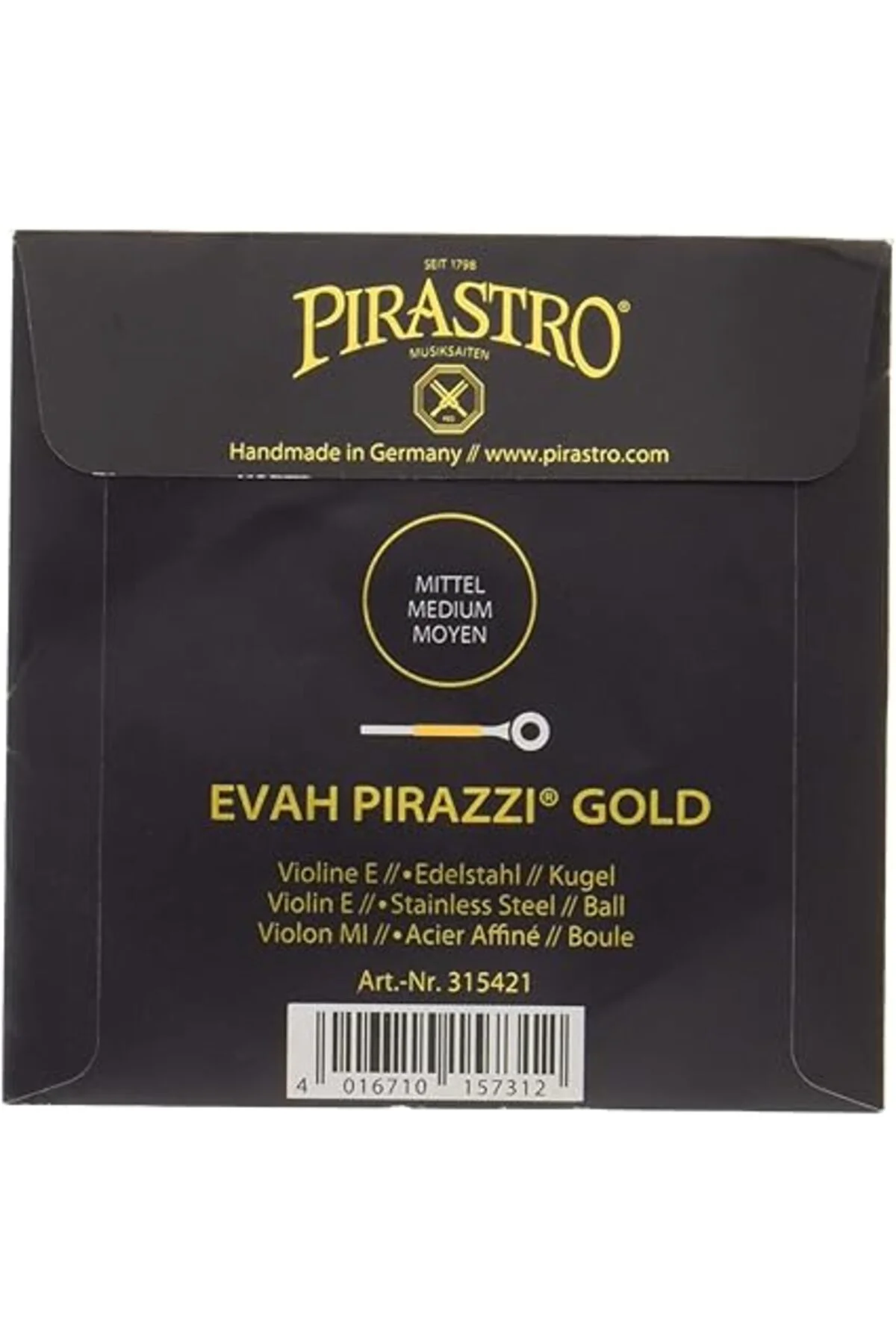 Evah Pirazzi Gold E ( Mi ) Tek Keman Teli 315421