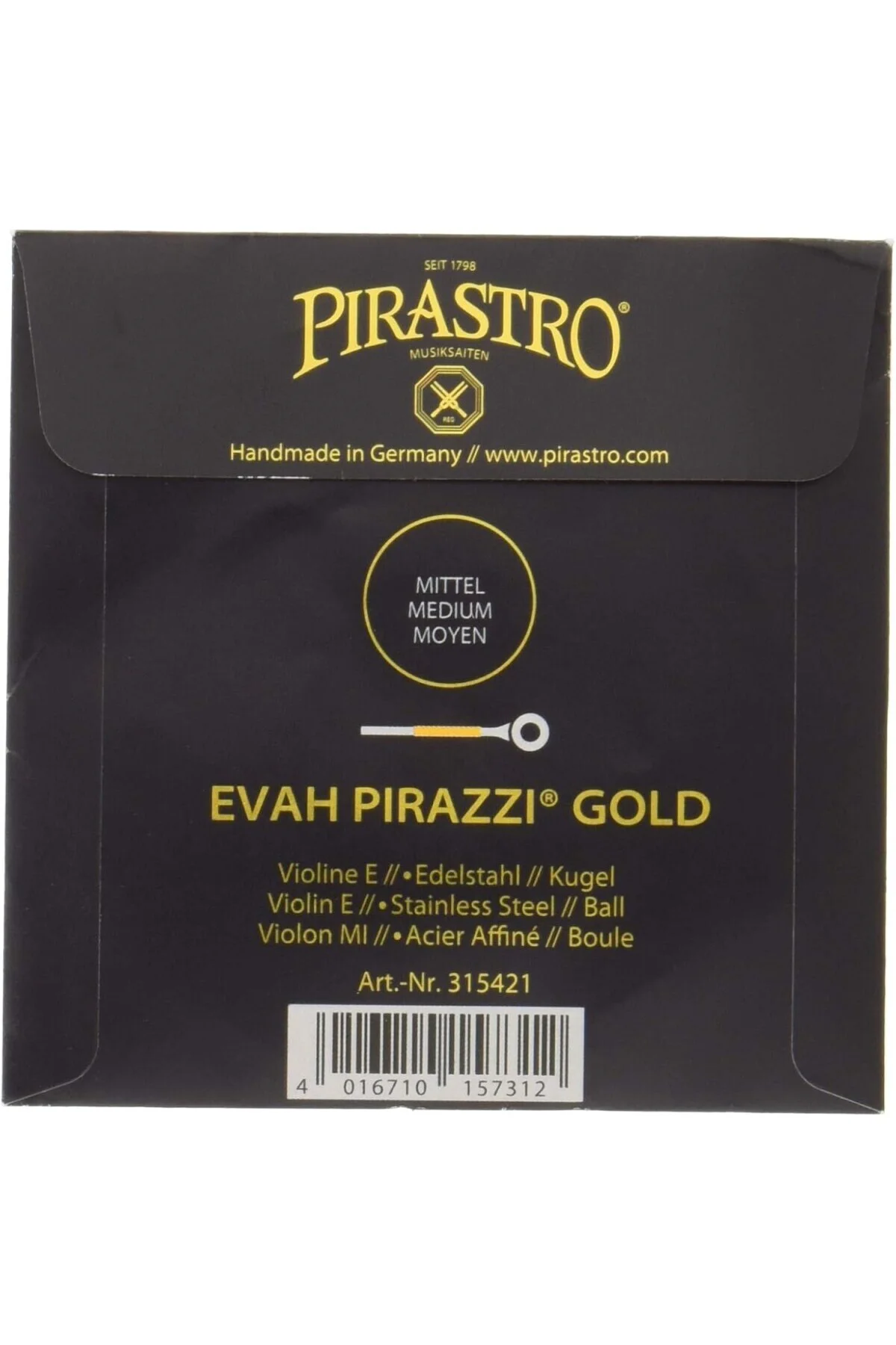 Evah Pirazzi Gold E ( Mi ) Tek Keman Teli 315421