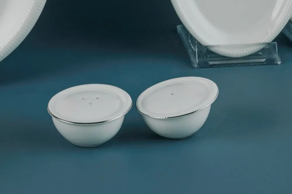 Evaliza Stripe Platin 30 Parça 6 Kişilik Porselen Yemek Takımı