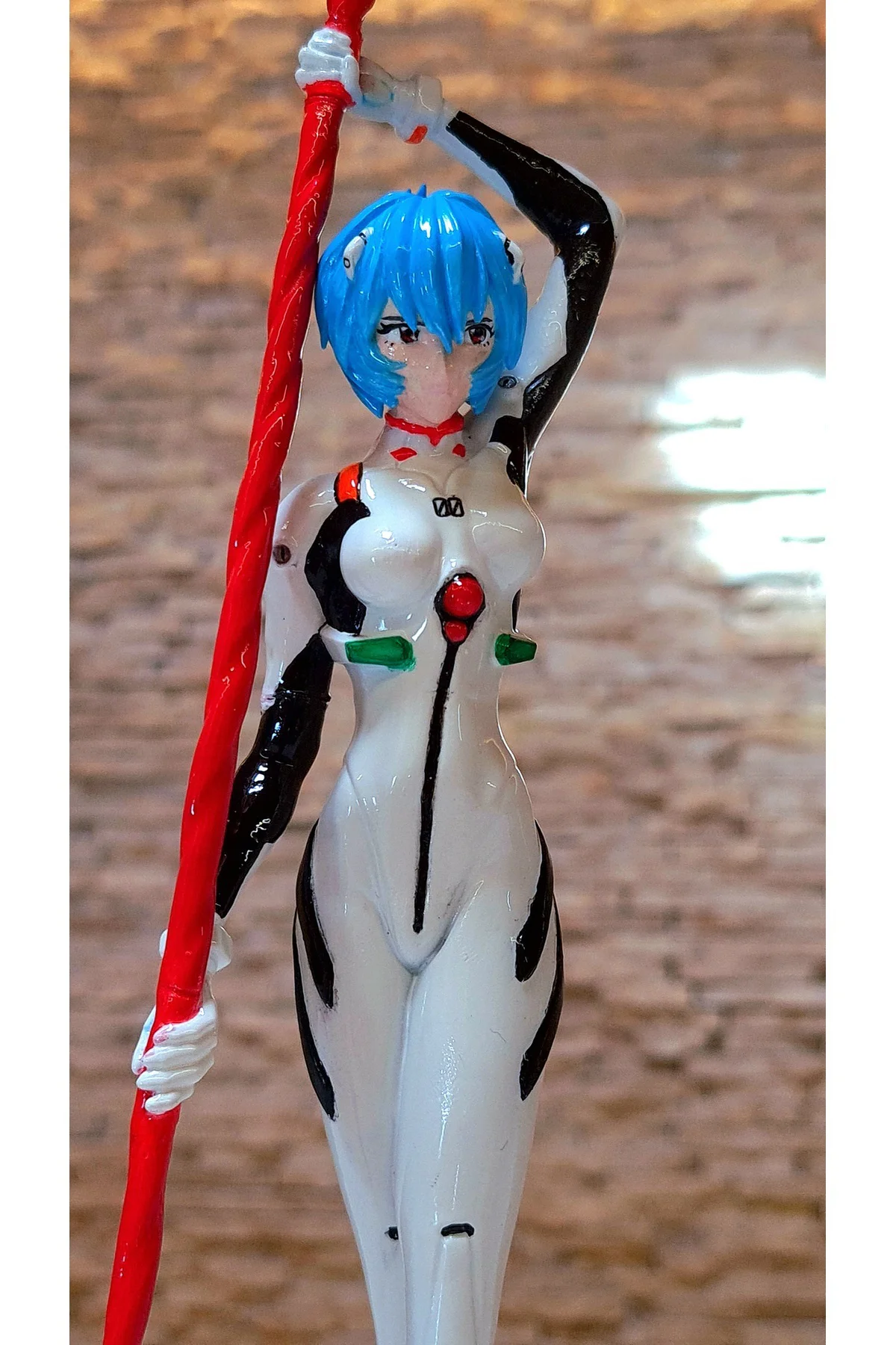 Evangelion Rei Ayanami Figür Neon Genesis Evangelion Figür Büyük Boy 25CM