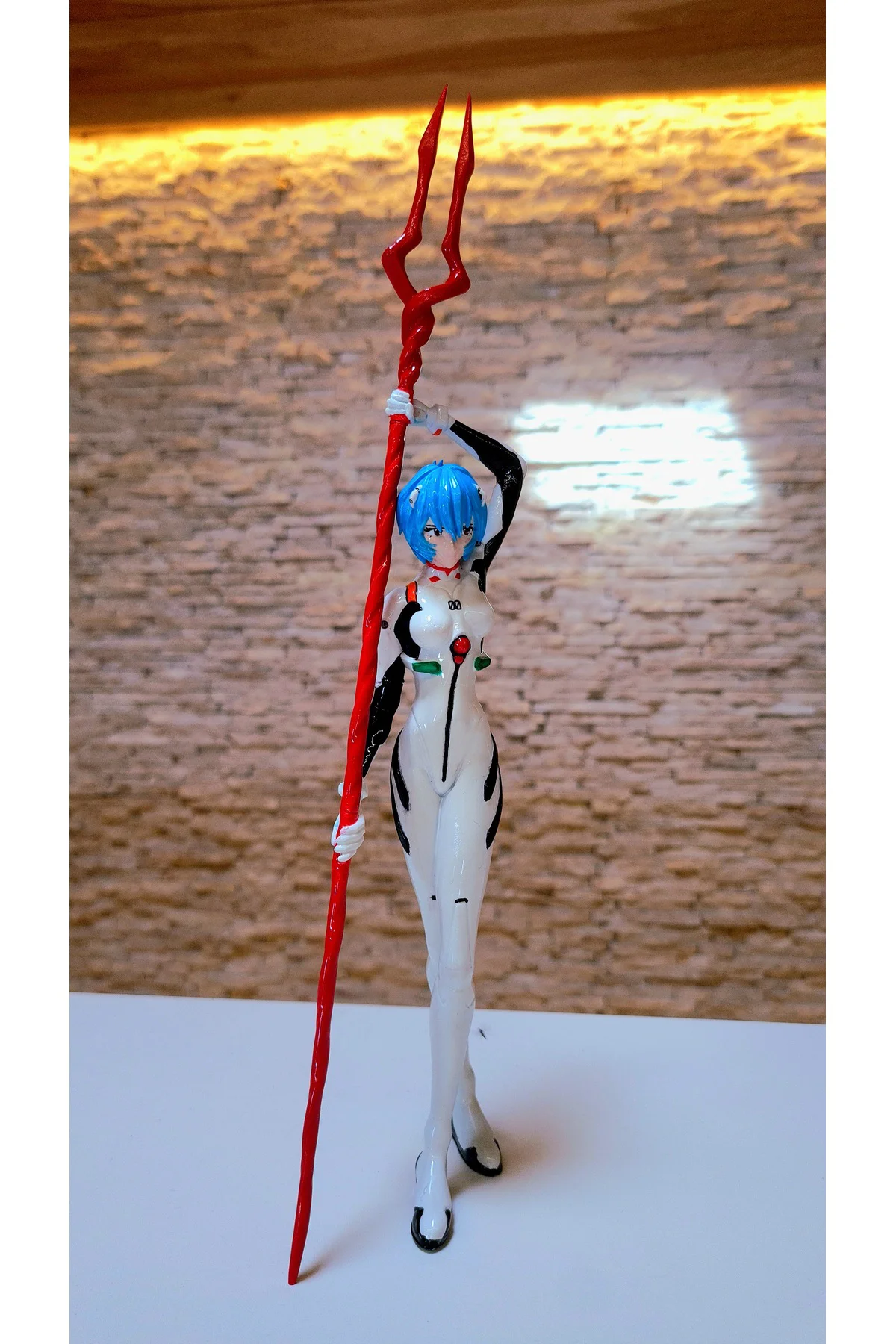 Evangelion Rei Ayanami Figür Neon Genesis Evangelion Figür Büyük Boy 25CM
