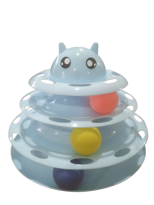 İhtiyaçavm Evcil Hayvan 3 Katlı Kedi Oyuncağı Kedi Başlıklı Fare Oyunlu İhtiyaçavm Evcil Hayvan 3 Katlı Kedi Oyuncağı Kedi Başlıklı Fare Oyunlu