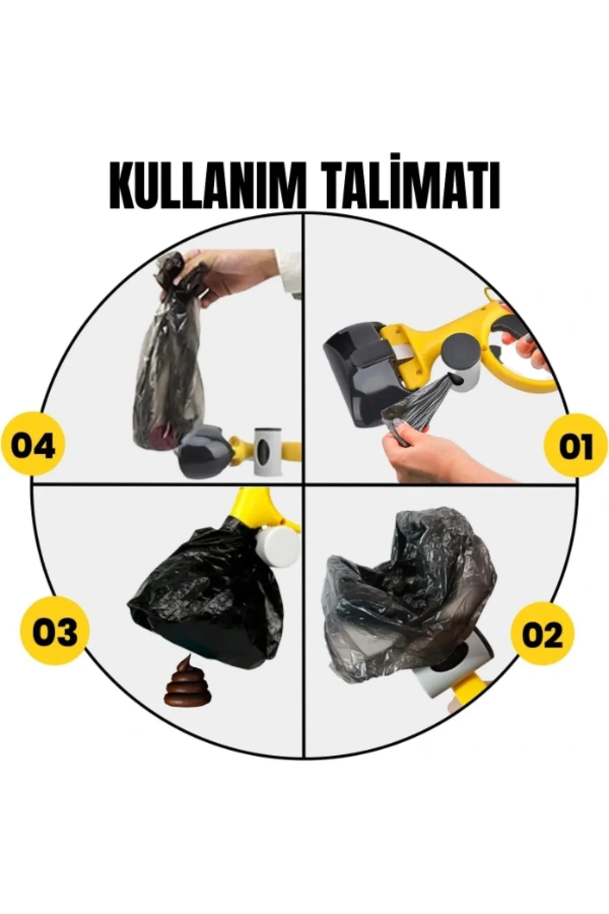 Evcil Hayvan Dışkı Toplama Aparatı