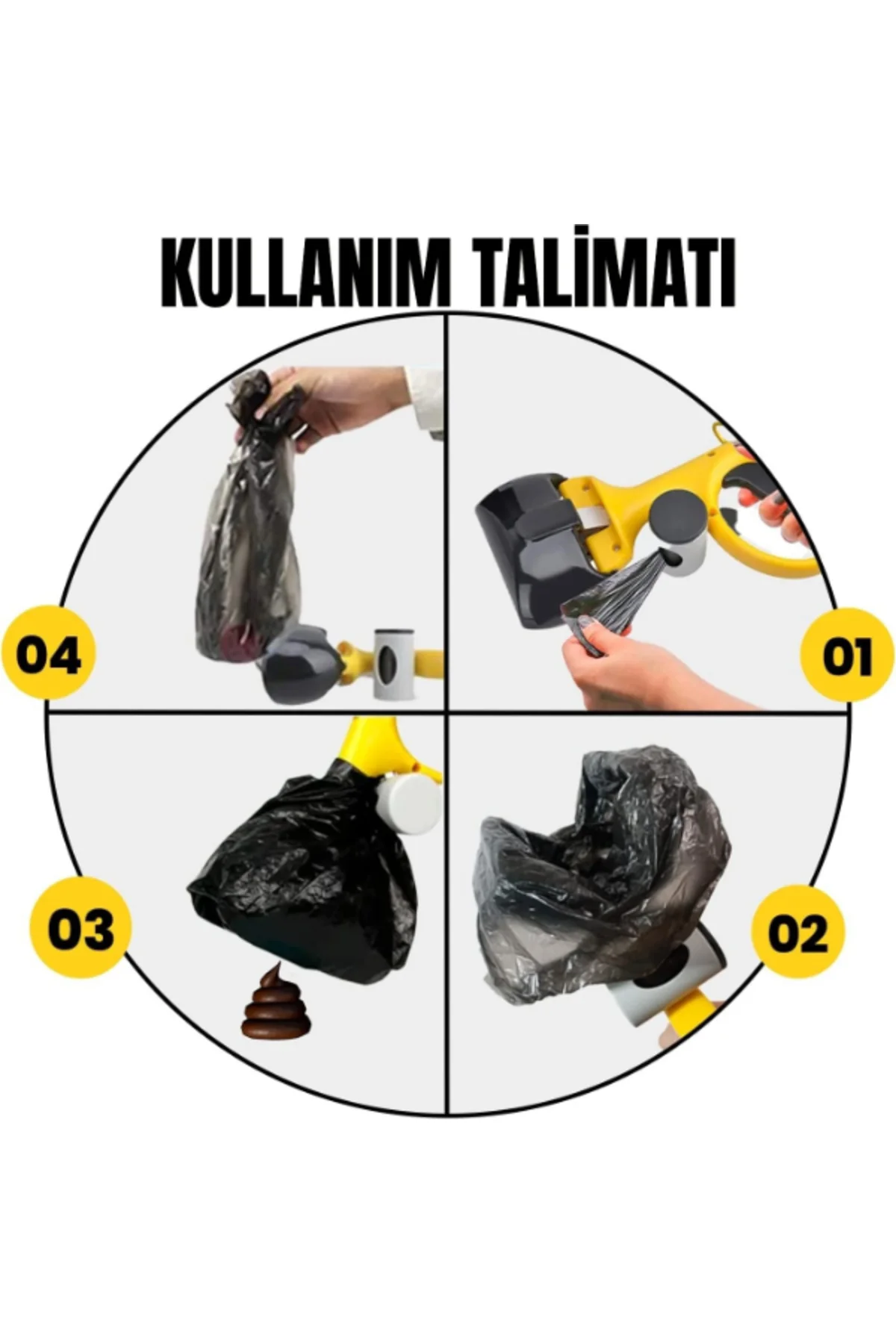 Evcil Hayvan Dışkı Toplama Aparatı