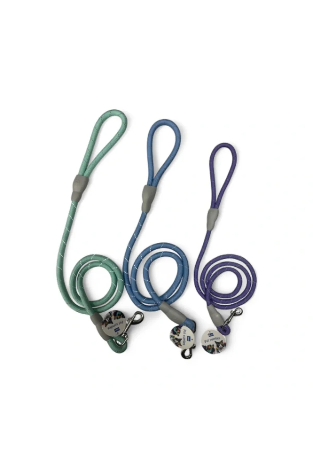 Evcil Hayvan Fitil Gezdirme Tasması 10 mm x 120 cm