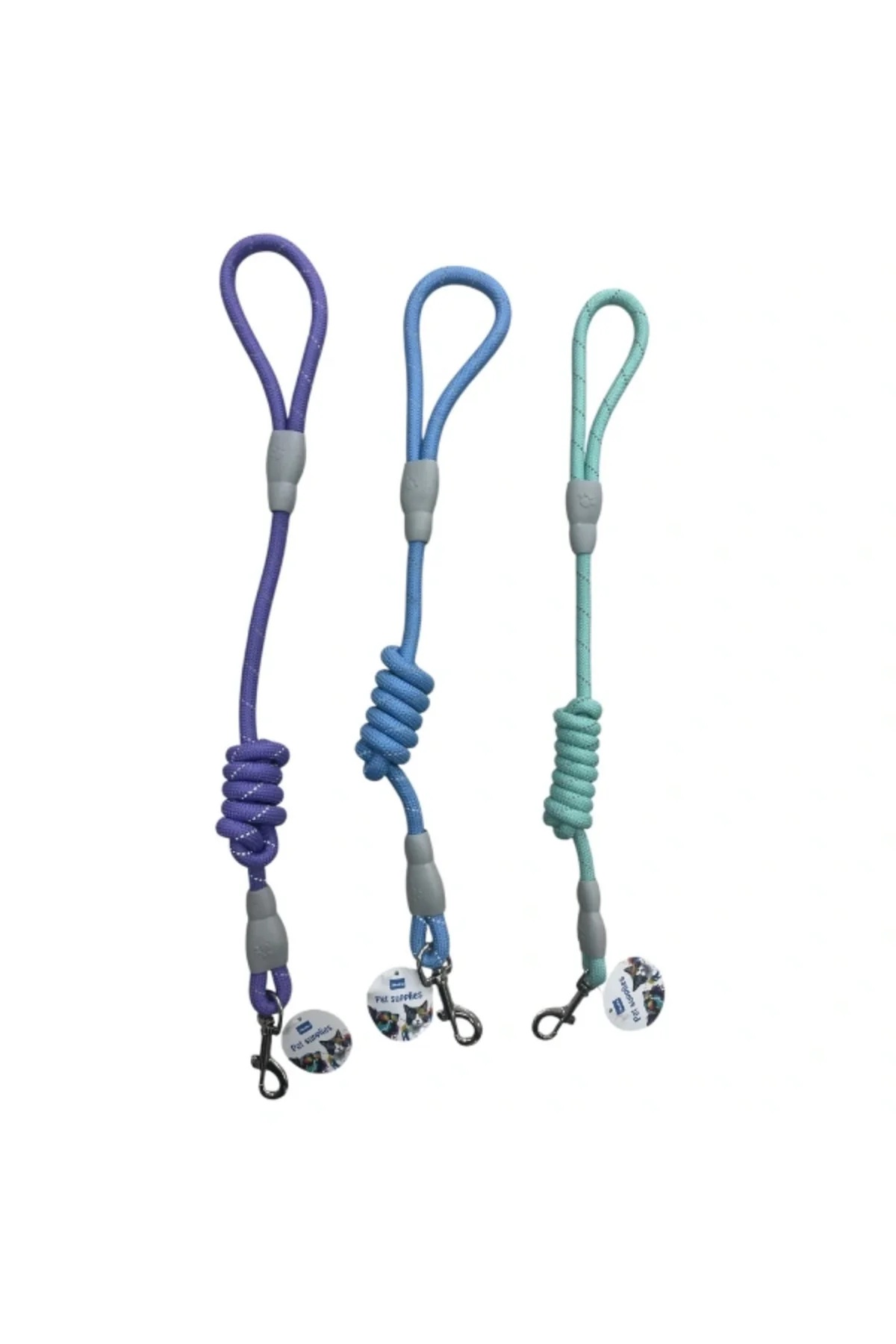 Evcil Hayvan Fitil Gezdirme Tasması 10 mm x 120 cm