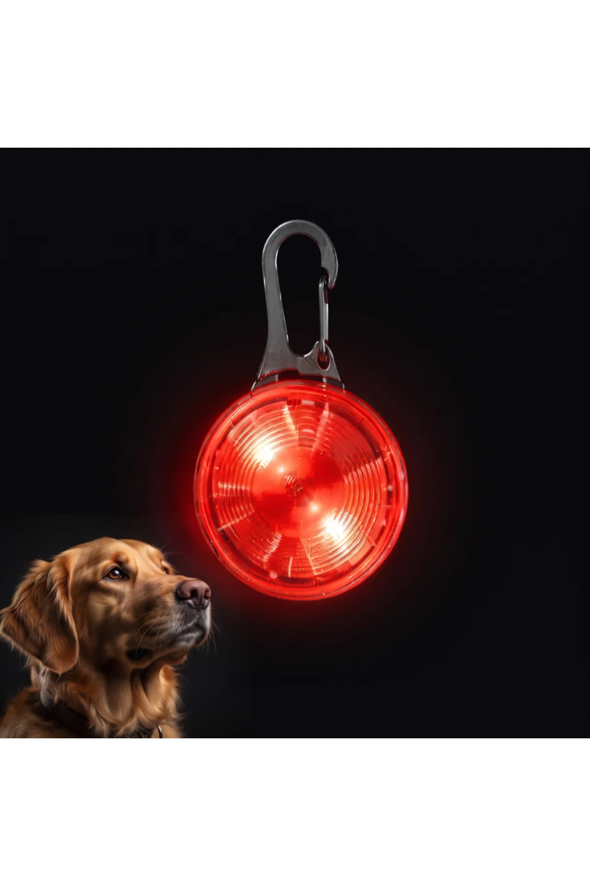 Evcil Hayvan Işıklı LED Tasma Aparatı - Suya Dayanıklı - Uzun Pil Ömrü Evcil Hayvan Işıklı LED Tasma Aparatı - Suya Dayanıklı - Uzun Pil Ömrü
