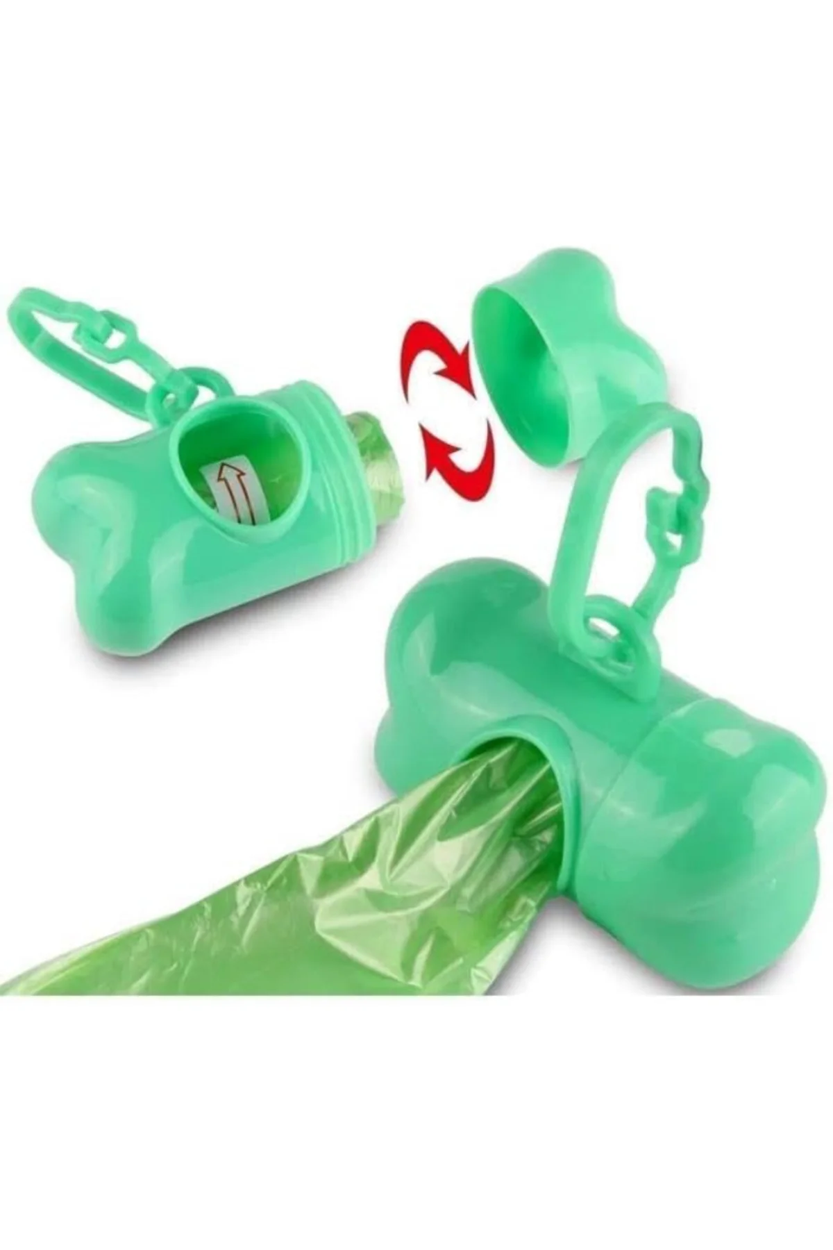 Evcil Hayvan Kaka Poşeti Taşıma Çantası- Plastik - Kancalı - Karışık Renk - 1 Adet Evcil Hayvan Kaka Poşeti Taşıma Çantası- Plastik - Kancalı - Karışık Renk - 1 Adet - Görsel 5