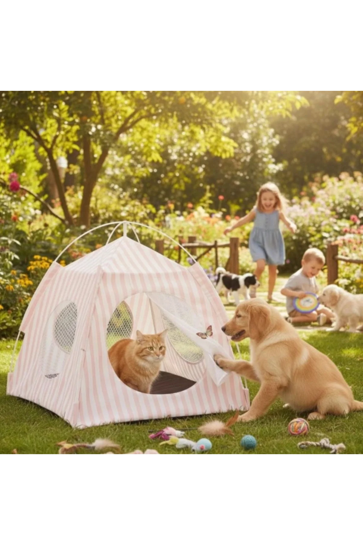 Evcil Hayvan Katlanabilir Oyun Çadırı