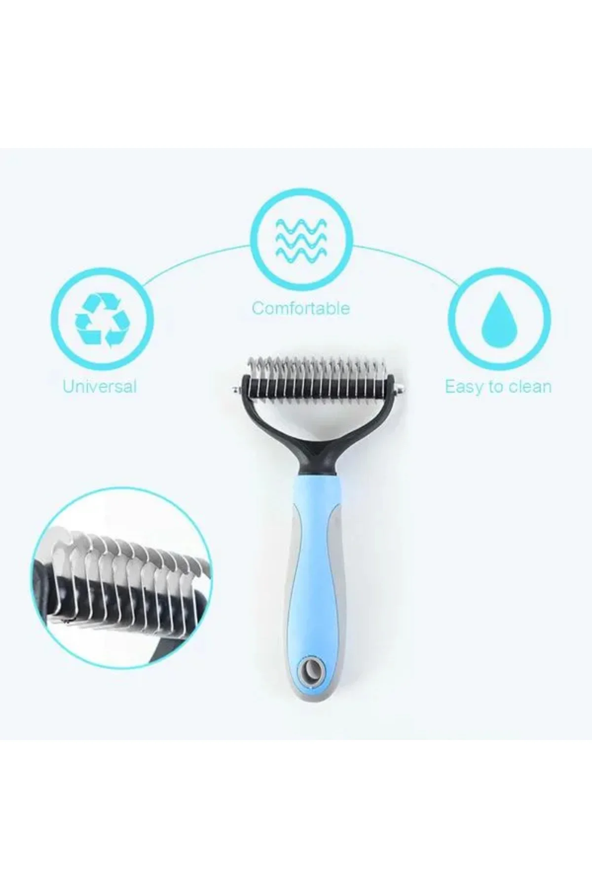 Evcil Hayvan Kıtık Açıcı Tarak