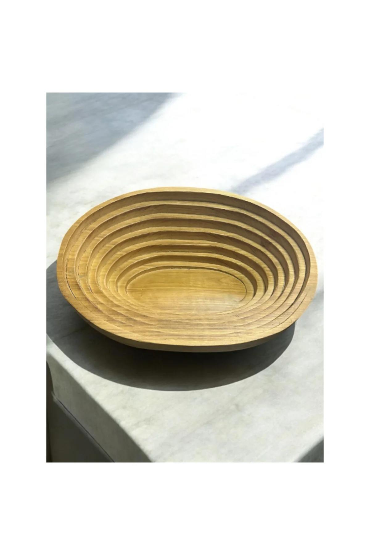 Evcil Hayvan Oval Ahşap Yatak