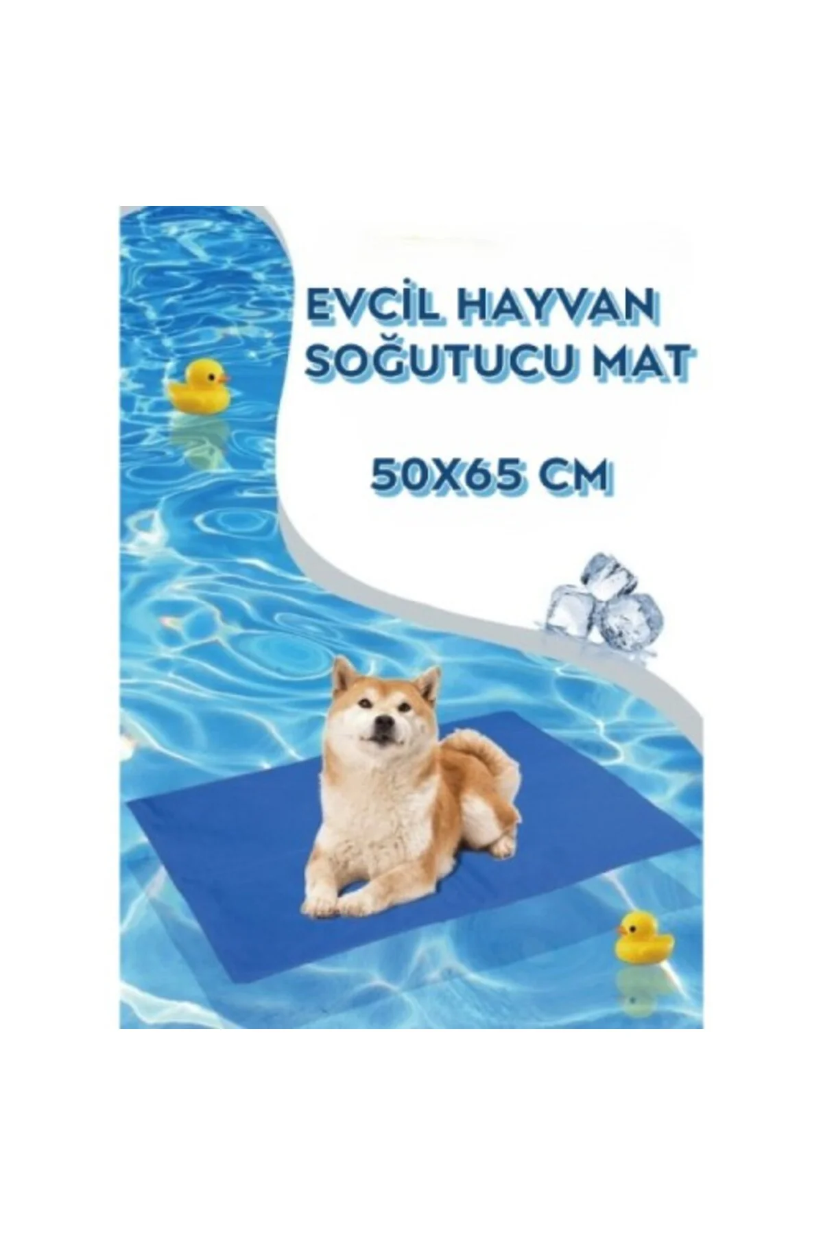 Evcil Hayvan Soğutucu Yatak Mat 50x65 cm