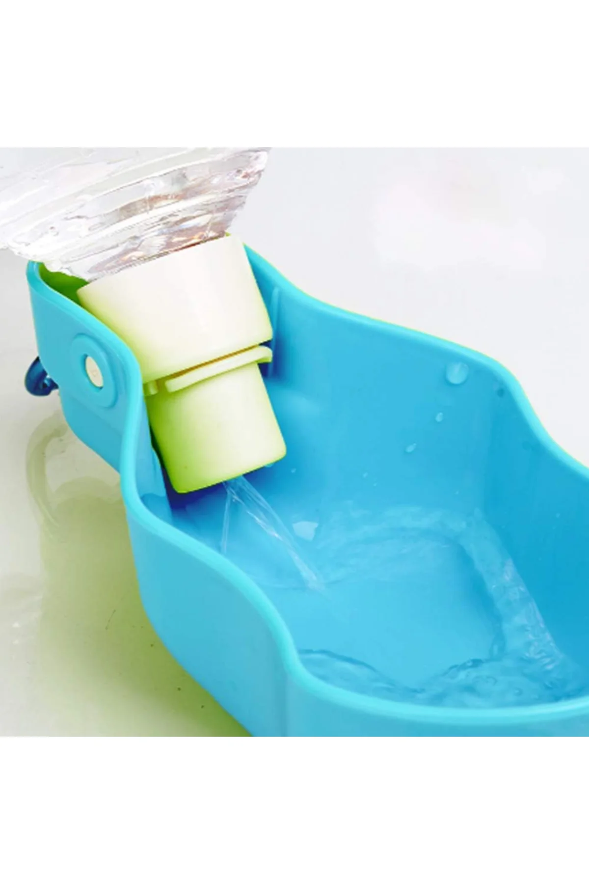 Evcil Hayvan Su Matarası - 250 ml - Taşınabilir - Plastik - Görsel 2