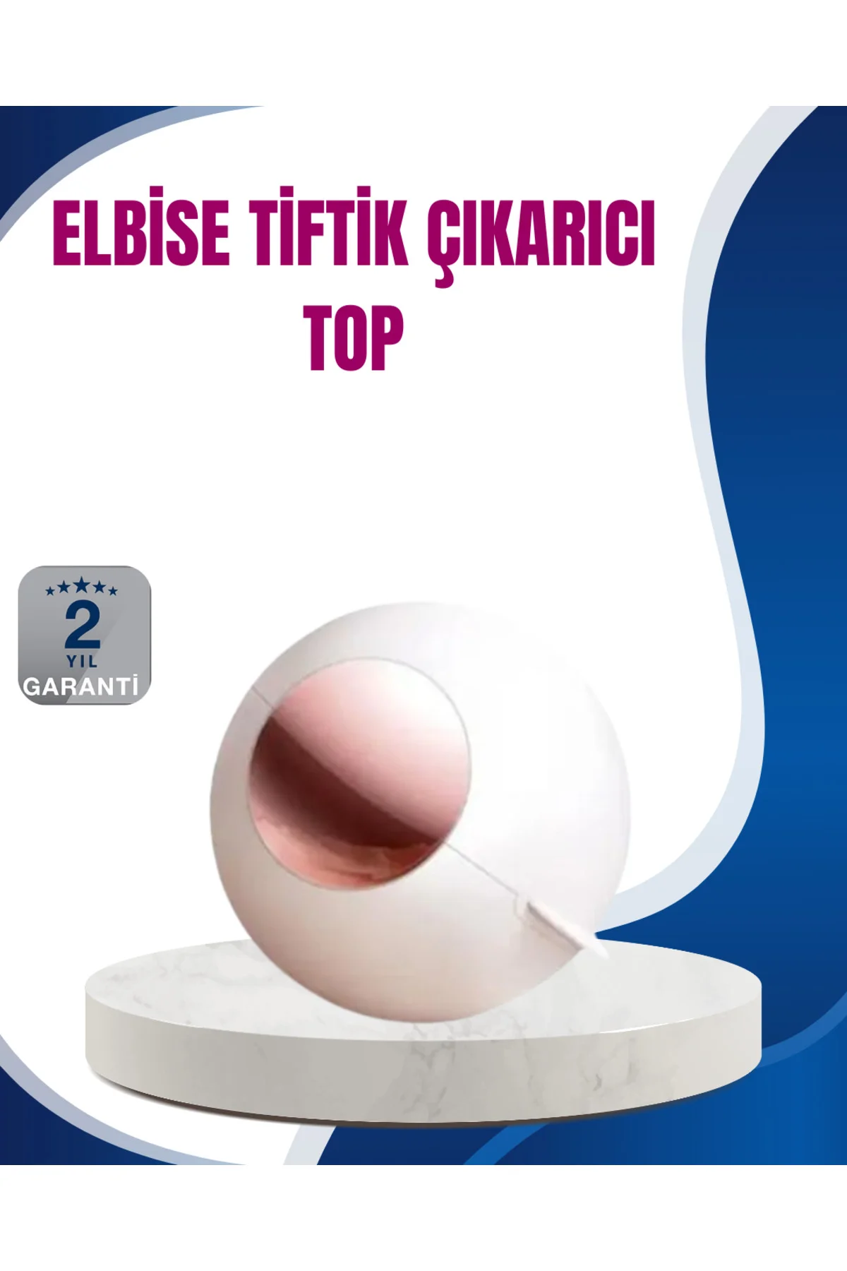 Evcil Hayvan Tüyü ve Tiftik Temizleyici Top – Giysi ve Mobilya İç