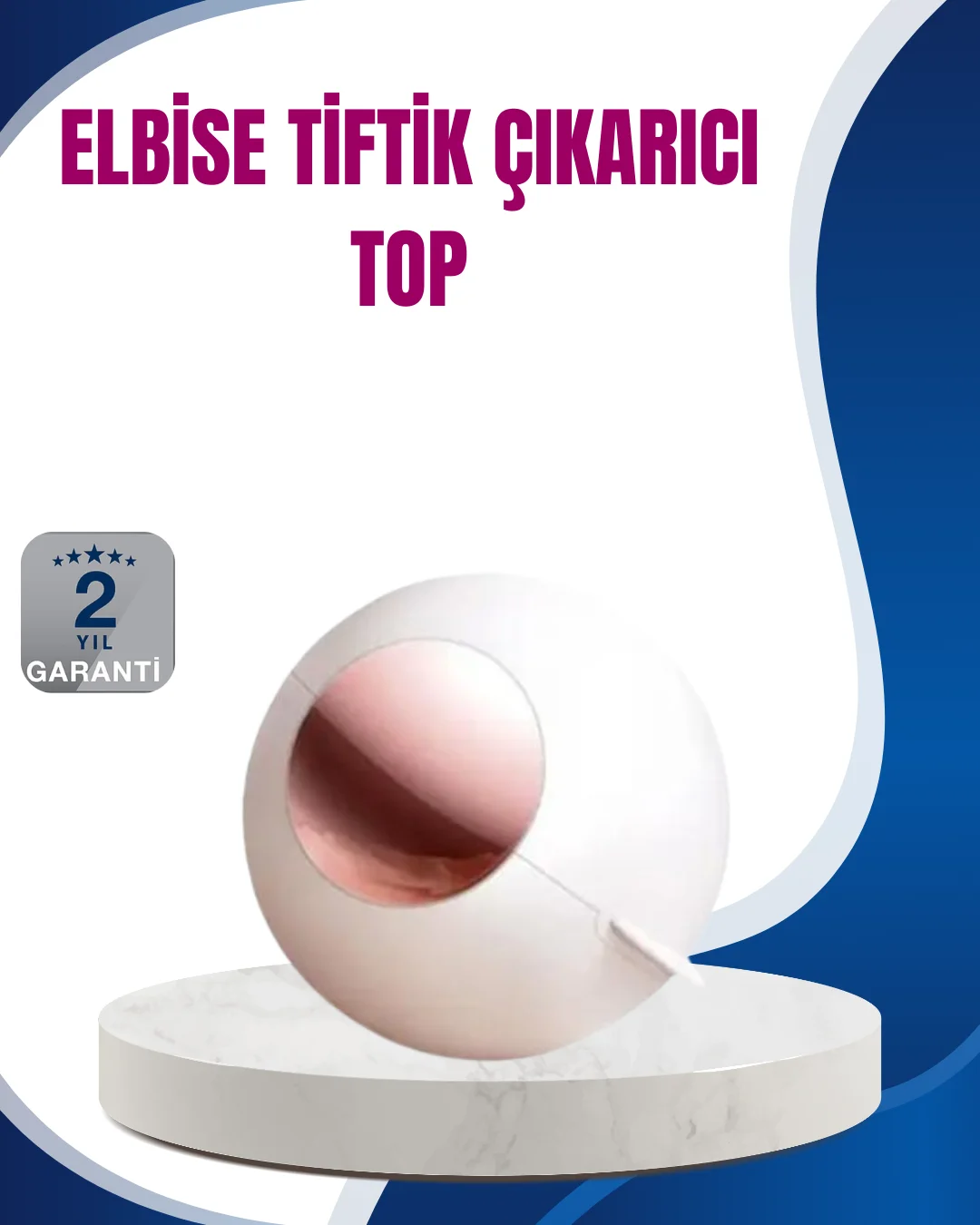 Evcil Hayvan Tüyü ve Tiftik Temizleyici Top – Giysi ve Mobilya İç