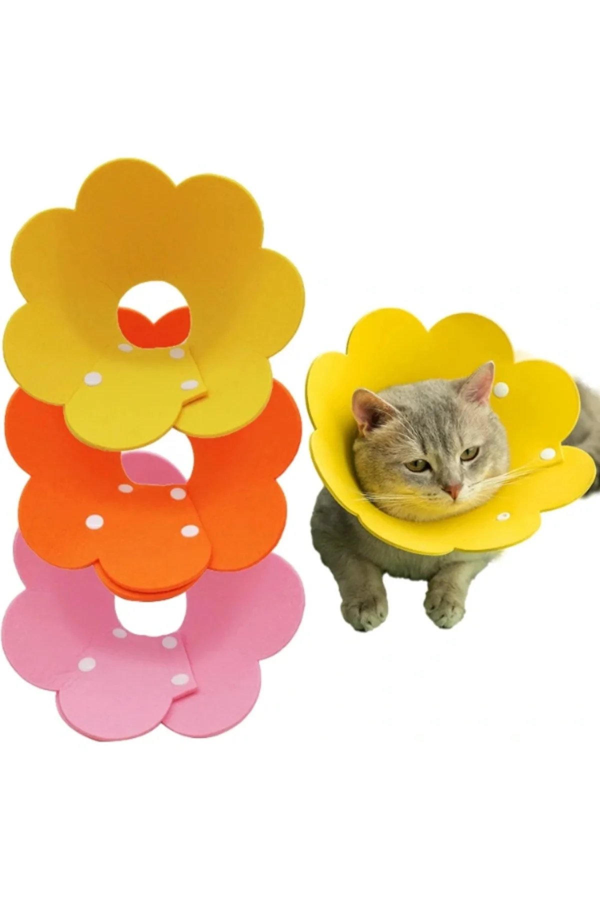 Evcil Hayvan XL Boy Keçe Elizabeth Yakalığı