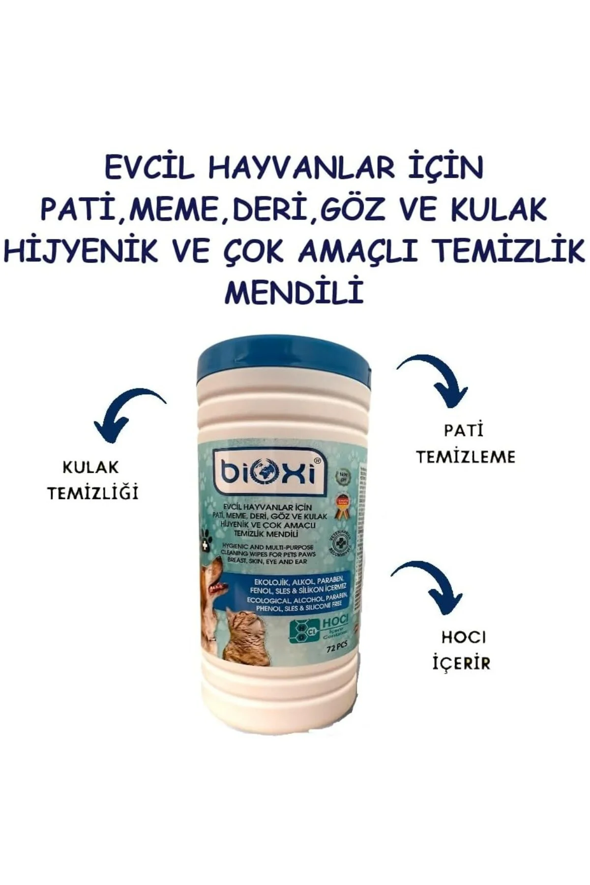 ® Evcil Hayvanlar İçin Hijyenik Ve Çok Amaçlı Temizleme Silindir 