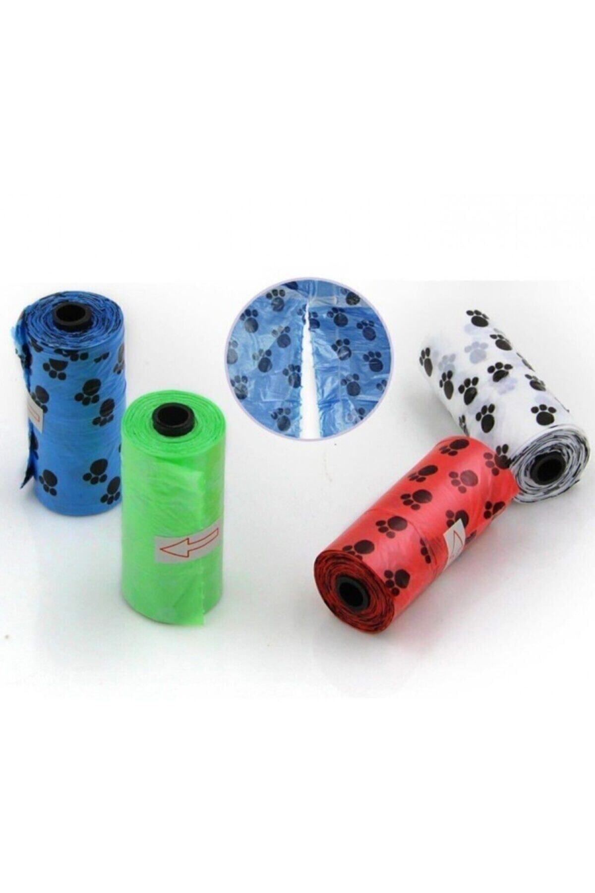 Evcil Hayvanlar Için Kedi Köpek Kaka Poşeti Torbası 4 Adet Toplam