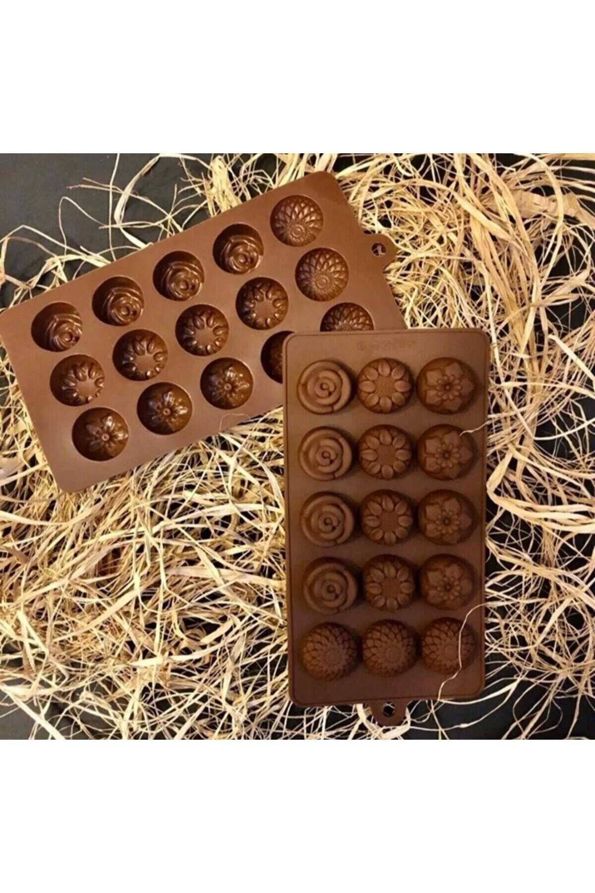 Evcimshop Evcilimshop 15 Li Silikon Çikolata Kalıbı