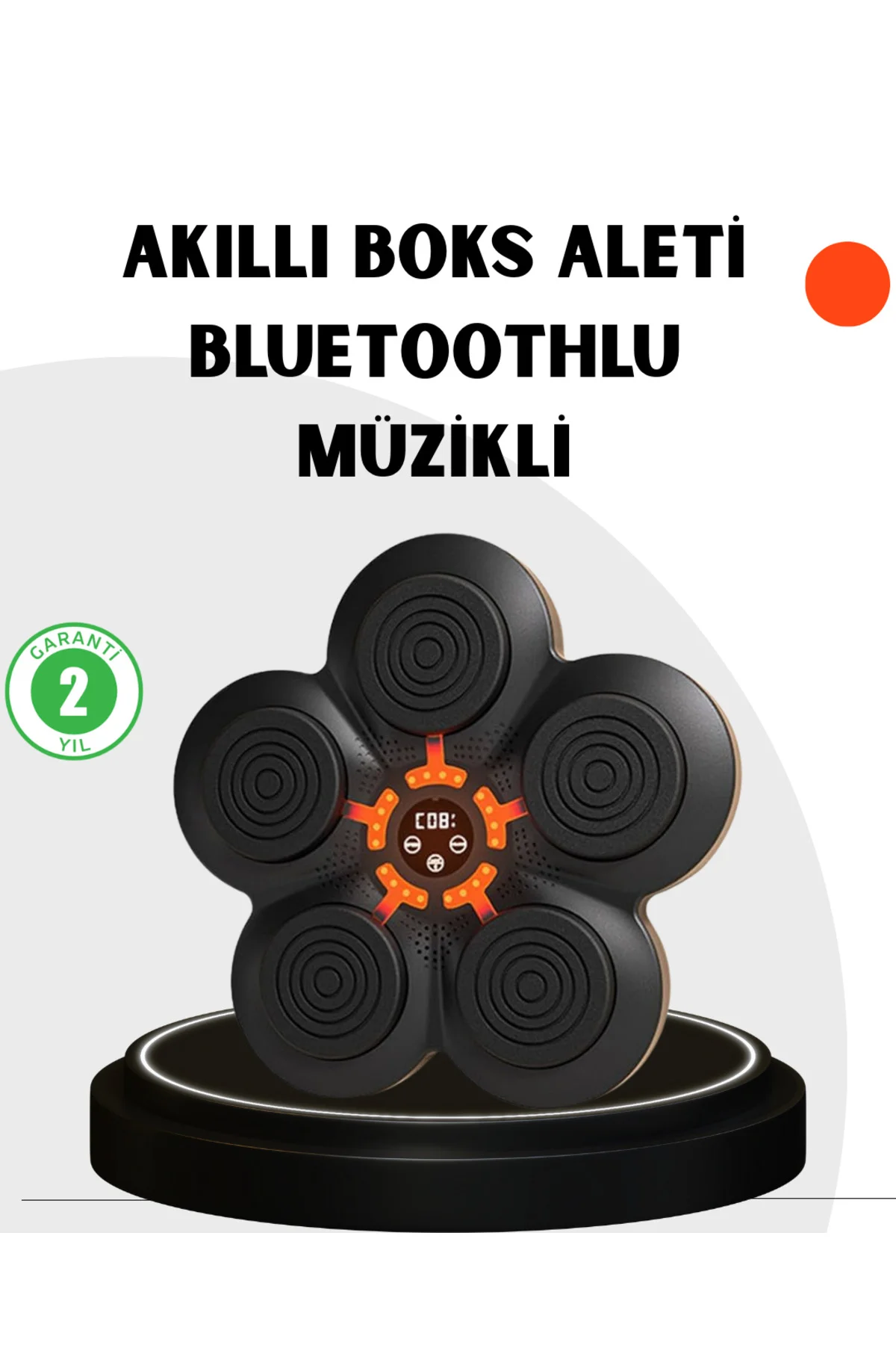 Evde Fitness İçin Akıllı Boks Makinesi Işıklı Vuruş Noktalı Bluet