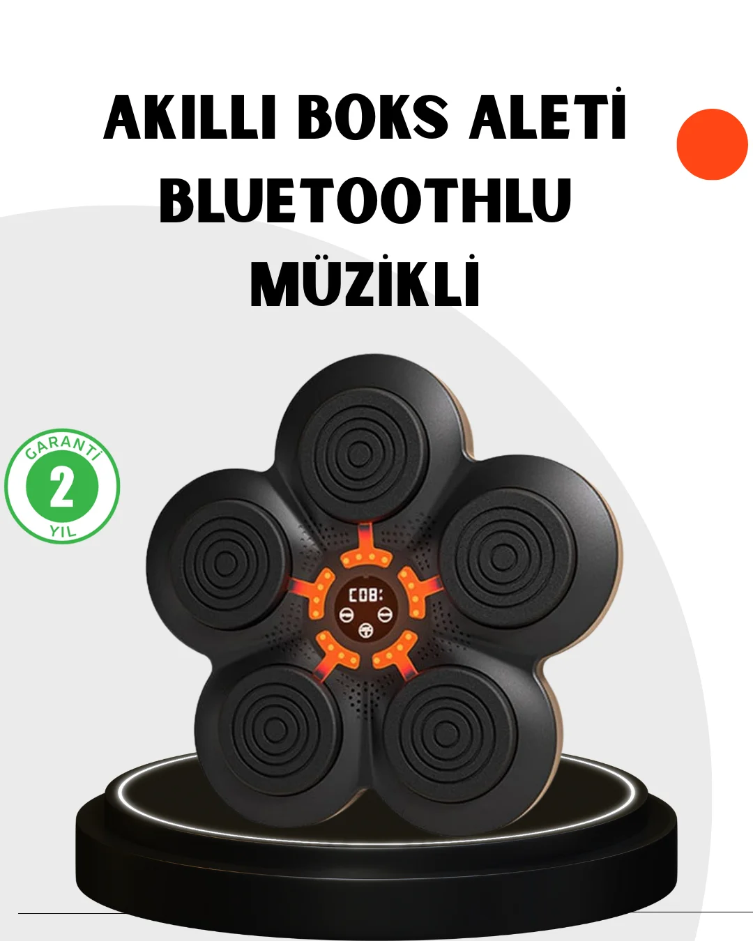 Evde Fitness İçin Akıllı Boks Makinesi Işıklı Vuruş Noktalı Bluetoothlu Evde Fitness İçin Akıllı Boks Makinesi Işıklı Vuruş Noktalı Bluetoothlu