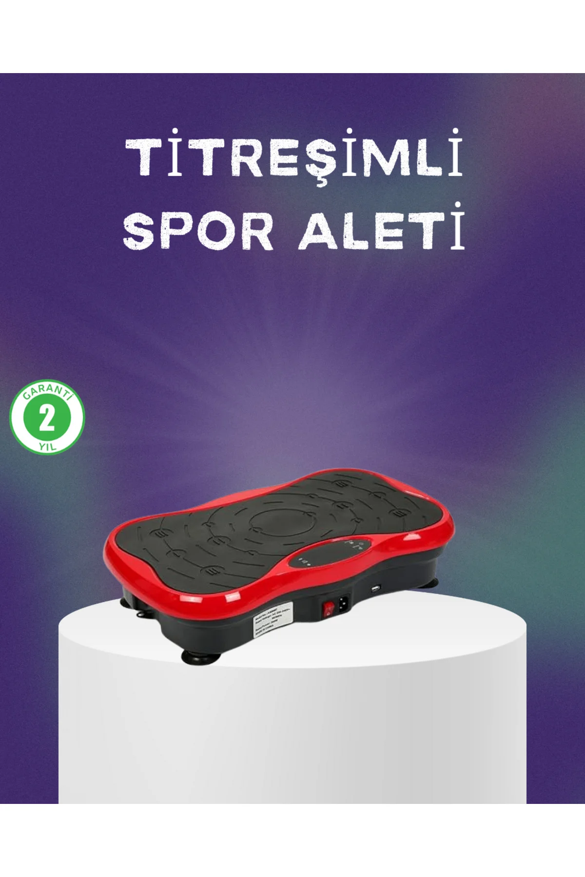 Evde Fitness İçin Titreşimli Plate Spor Platformu