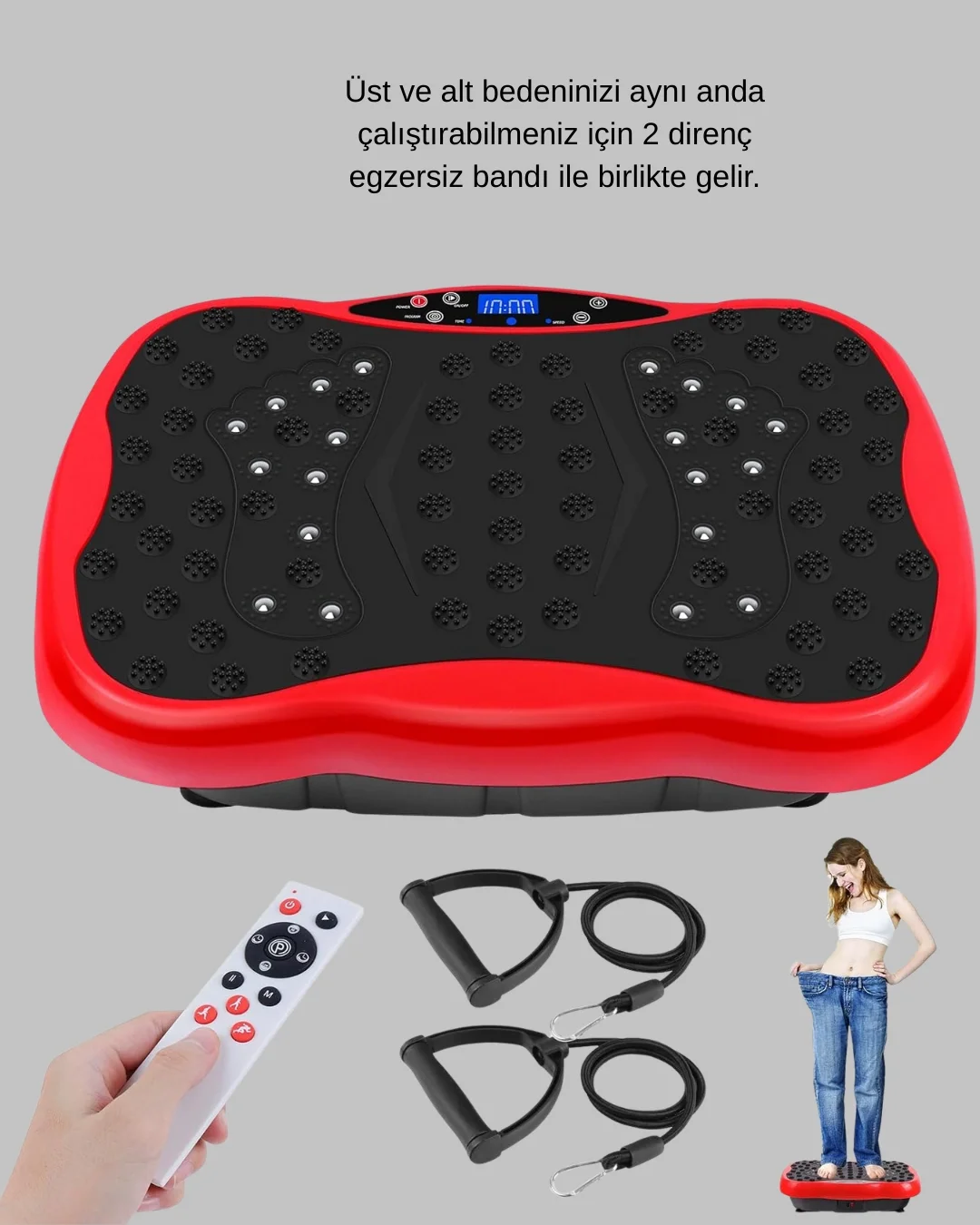 Evde Fitness İçin Titreşimli Plate Spor Platformu Fiyatı, Yorumları ve Özellikleri