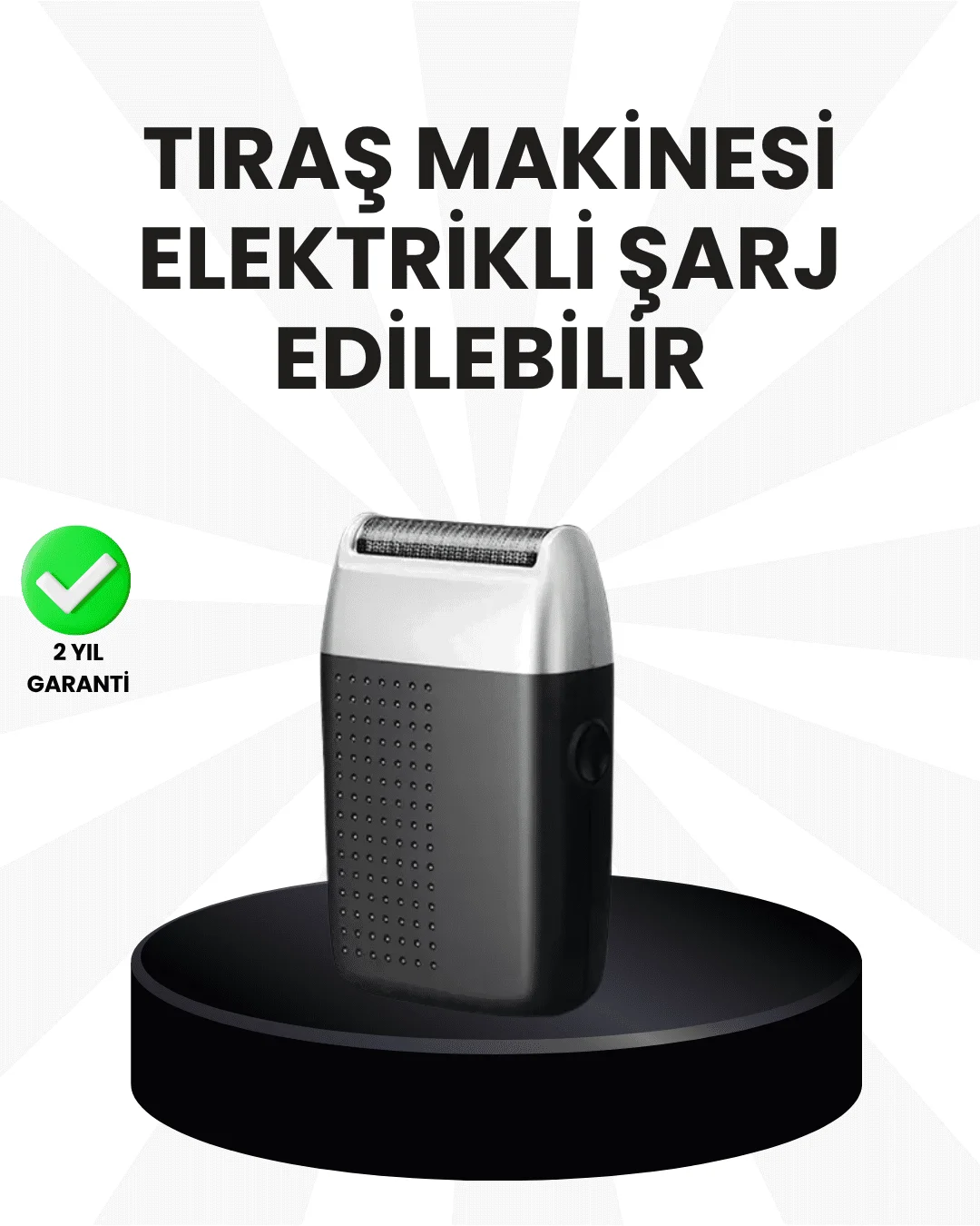 Evde Kuaför Konforu: USB Şarjlı Saç ve Sakal Kesme Makinesi