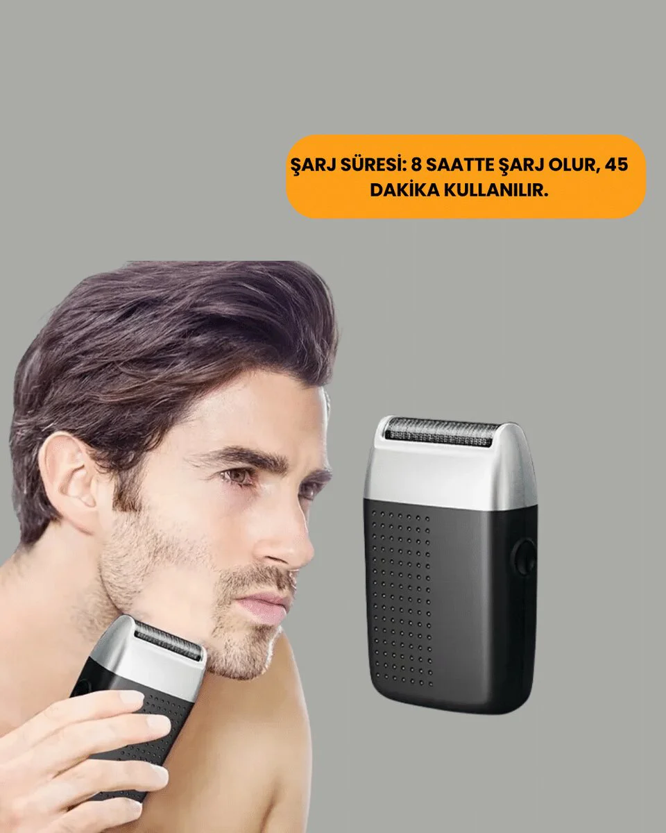 Evde Kuaför Konforu: USB Şarjlı Saç ve Sakal Kesme Makinesi