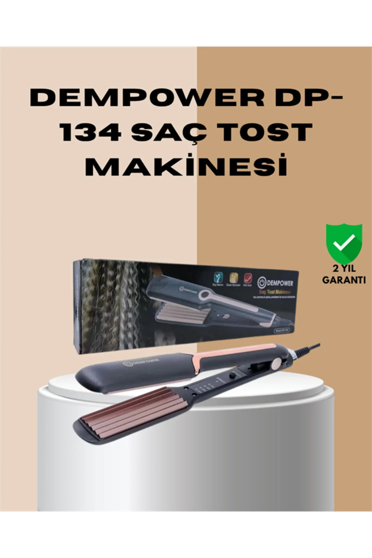 Evde Profesyonel Görünüm: DP-134 Tost Şekillendirici ile Kalıcı S