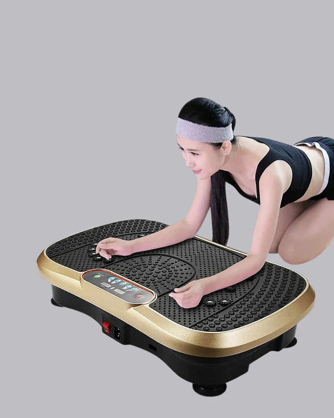 Evde Spor İçin Titreşimli Plate Fitness Platformu Yeni Nesil
