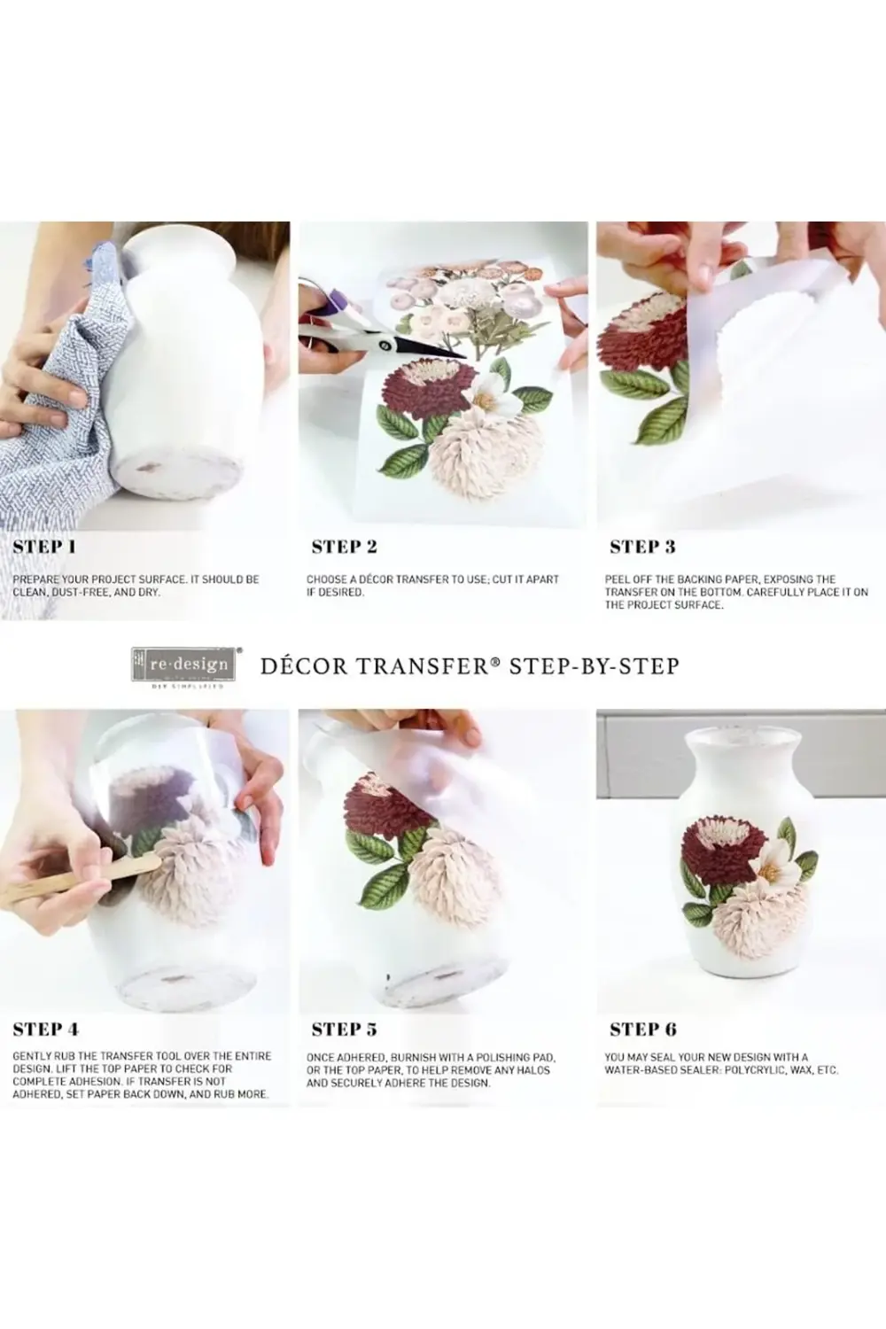 Evening 24″X35″ ile Yeniden Tasarlayarak Dekor Transferi - 3 Sayf