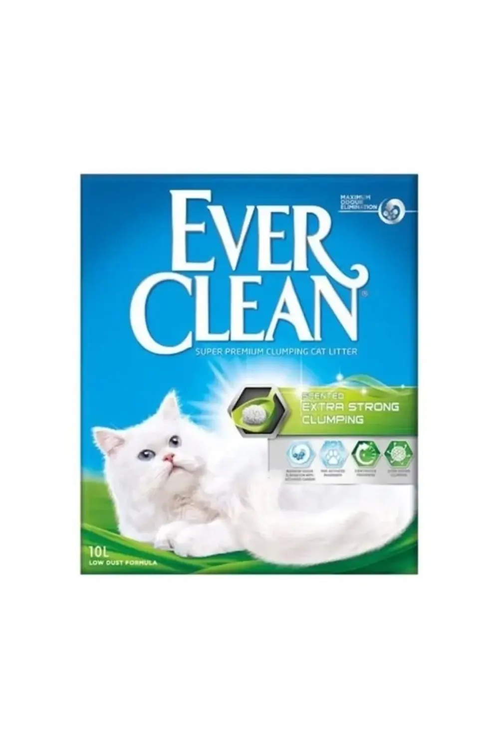 Ever Clean Extra Strong Kokulu Topaklanan Kedi Kumu 10 Lt
